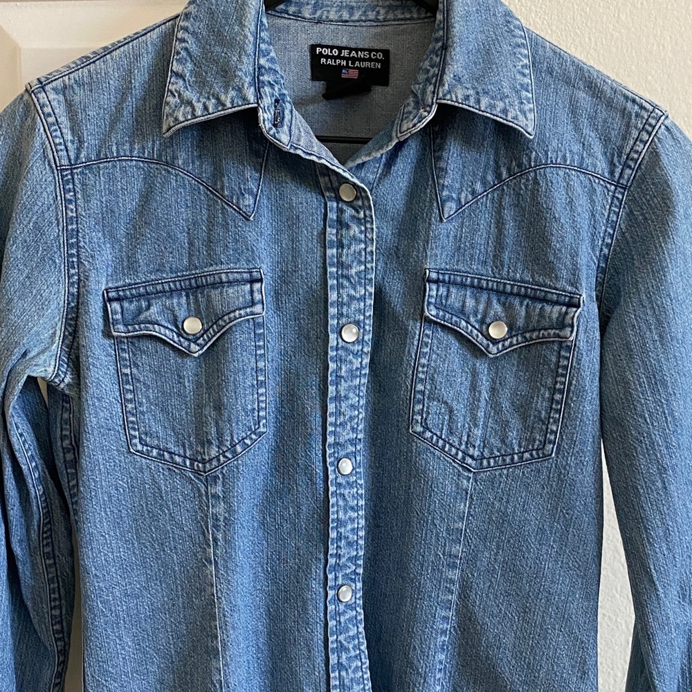 Ralph Lauren Blue Denim shirt